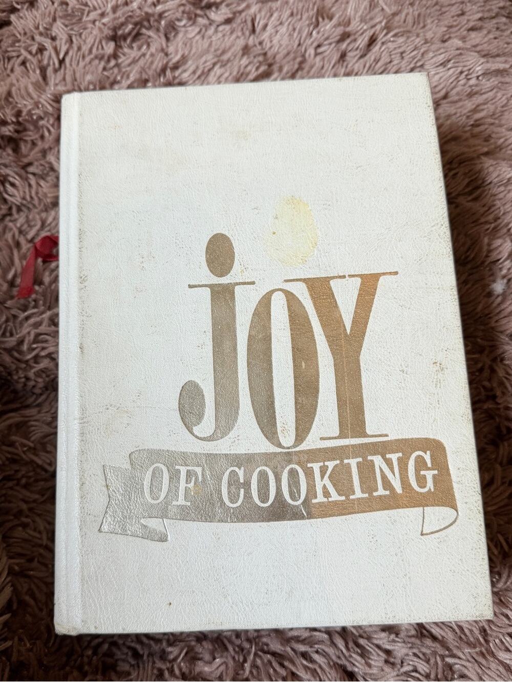Vintage Cookbooks Joy of Cooking 1964 edition cottagecore farmhouse kitchen